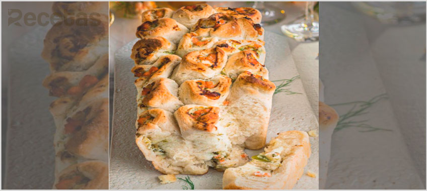 Brioche de salmón y eneldo